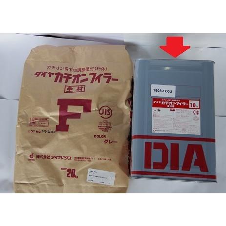 ダイヤカチオンフィラー　硬化液（10kg）のみ　カチオン系ポリマーセメント系下地調整塗材（硬化液のみ...