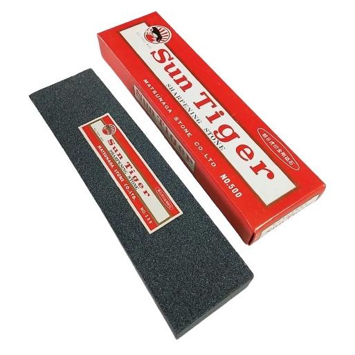 朝日虎印 C角 一丁掛 金剛砥石 205x50x25 No.500 [荒研ぎ 粒度#120]