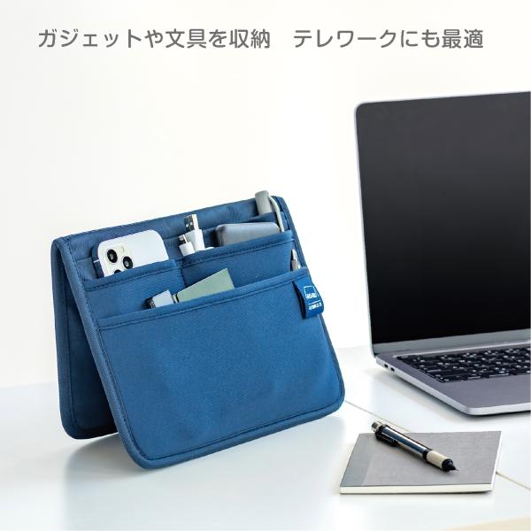 ハサンド HASAND バッグインバッグ TA005 自立 小さめ 薄い 横型 メンズ レディース ...