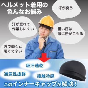 インナーキャップ ヘルメット サイクル 自転車...の詳細画像2