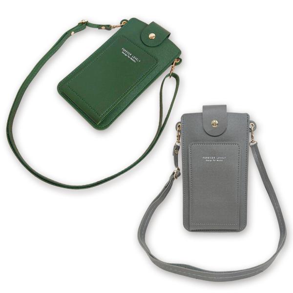 入れたまま操作 スマホポーチ レディース ポーチ 携帯入れ 小さめ 大人 財布 スマホ 長財布 スマ...