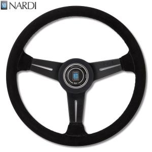 NARDI ナルディ N755 パンチングレザー&BKスポーク ディープコーン RD