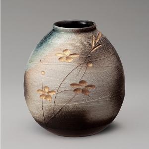 信楽焼 花器 花瓶 水盤 投げ入れ R24 : 小林陶芸 - 通販 - Yahoo