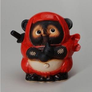 縁起物❗信楽焼茶釜狸 直径３６cm ta-285 大型手づくり文福(分福)茶釜｜信楽たぬき専門店/ネットショップ