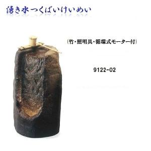 ポイント10倍]信楽焼 循環式 つくばい 電動 響 湧き水 蹲 水琴窟 陶器