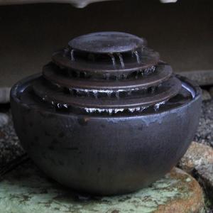 送料無料】信楽焼 水琴窟 琴音 a.small S-3 青古信楽【メーカー直送