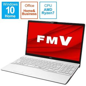 ほぼ新品 未使用展示品 富士通 FMVA50F1W ノートパソコン FMV LIFEBOOK プレミアムホワイト｜kcnet-shop