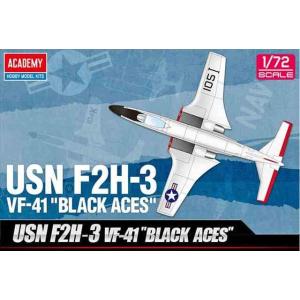 1/72　F2H-3　バンシー　”VF-41　ブラックエイセス”/アカデミー12548/