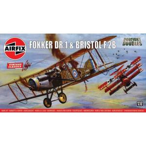 1/22 FOKKER DR-1 （フォッカー）(レッドバロン) 木製航空機模型 木製 飛行機模型キット フォッカー Dr.1（モデルエアウェイ