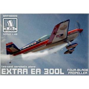 ブレンガン 1/48 エクストラ EA300L 4枚プロペラ エアロバティックプレーン プラモデル ...