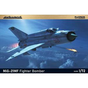 エデュアルド 1/72 MiG-21MF 戦闘攻撃機 プロフィパック プラモデル ED70142