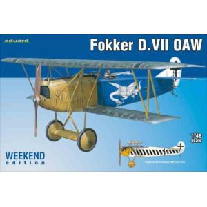 エデュアルド 1/48 フォッカーD.VII OAW ウイークエンドエデッション プラモデル EDU...
