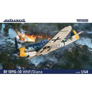 1/48 Bf109G-10 WNF/ダイアナ・ウィークエンドエディション/エデュアルド84182/｜kcraft