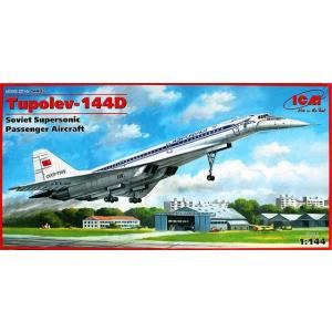 1/144 露・ツポレフTu-144D超音速旅客機チャージャー/ICM14402/｜kcraft