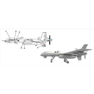 ミニウイング 1/144 MQ-9 プレデター B 「NASA」　袋パッケージ プラモデル mini...