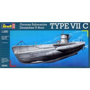 1/350 独 UボートTypeVIIC/レベル5093/