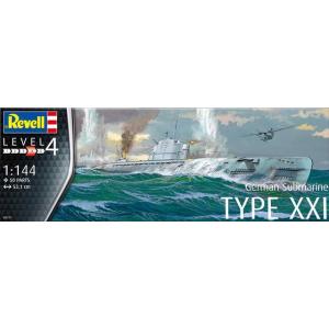 1/144 ドイツ潜水艦 Type XXI/レベル05177/｜kcraft