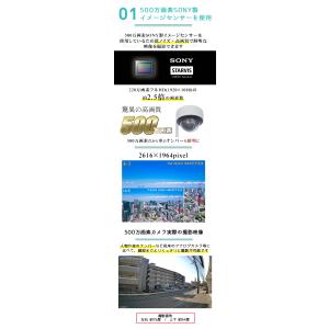 防犯カメラ 屋外 ワイヤレス ドーム型 Wif...の詳細画像4