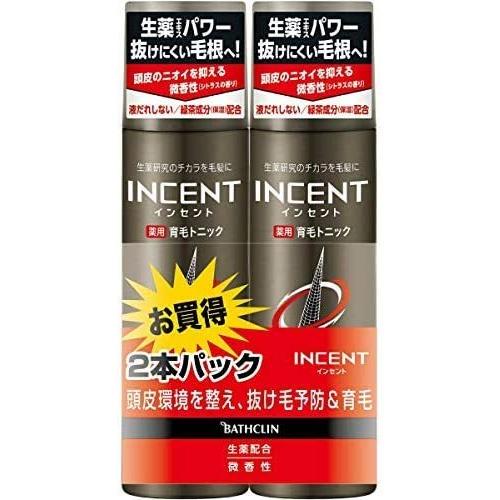 バスクリン インセント 微香性ペアパック １８０ｇＸ２×3　６本セット