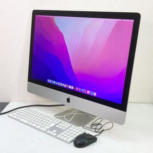 Retina 5K 大容量SSD キーボード・マウス付 ★ Apple iMac 27-inch Late 2015 Core i5-6500(3.2G/4C) メモリ32GB SSD512GB MacOS Monterey｜kdc-3