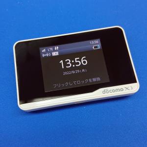 SIMロック解除済 利用制限無し モバイルWi-Fiルーター バッテリー充電できました ★ docomo Wi-Fi STATION HW-01F ホワイト 中古 白ロム｜kdc-3