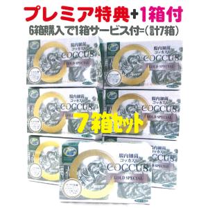 コッカスゴールドスペシャルx6箱+1箱サービス特典付=計7箱お買得品・濃縮乳酸菌コッカス1包9千億個・アドバンス <会員限定・優待価格>｜kdckdc