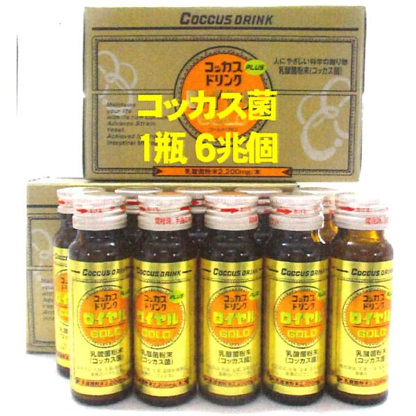 コッカスドリンクロイヤルゴールドx20瓶(会員特価28800↓下記)アドバンス・コッカス菌1瓶6兆個