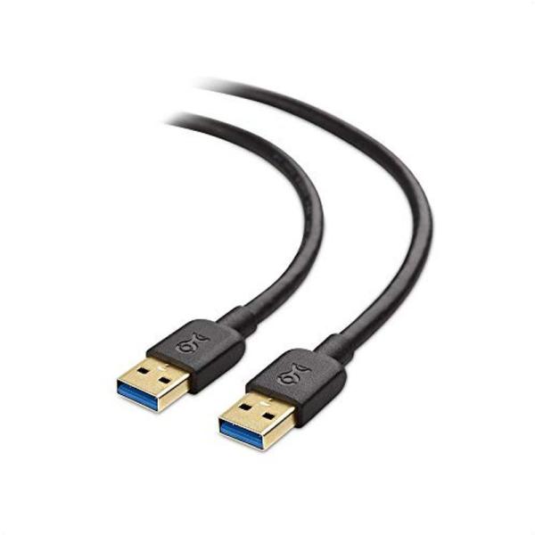 Cable Matters USB 3.0 ケーブル USB Type A オス オス ブラック 5...