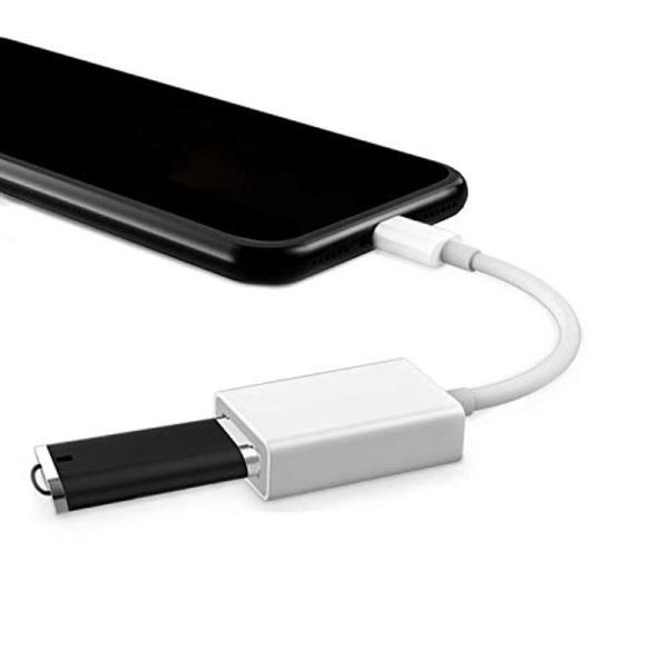USB変換 アダプタ iphone &amp;ipad兼容 OTG ケーブル カメラ USBメモリ 写真やビ...