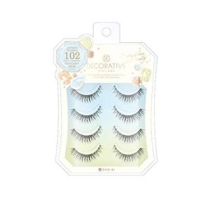 DECORATIVE EYELASH デコラティブアイラッシュ つけまつげ 上まつ毛用 No.102 イノセントウィンク SE85628｜kdline