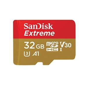 サンディスク ( SANDISK ) 32GB microSDHC Extreme R=100MB/s W=60MB/s SDアダプタ付き｜kdline