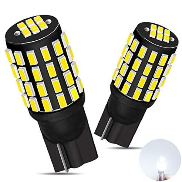 GOSMY T10 LED ホワイト 爆光 12V-24V車用 ポジションランプ ナンバー灯 ルーム...