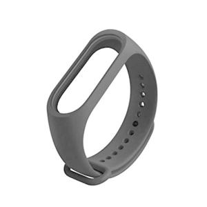 wumio シャオミ Mi Band 3 / 4 交換用 シリコンバンド 黒 ベルト Xiaomi 小米 替え 予備 ラバーベルト シリコン｜kdline