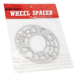 GAsupply ホイールスペーサー Wheel spacer 4穴/5穴兼用 8mm P.C.D.100~114.3 ハブスペーサー 2枚
