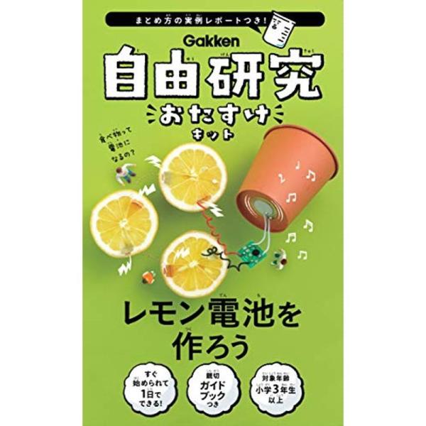 自由研究おたすけキット レモン電池を作ろう