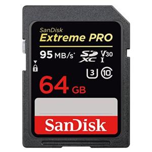 64GB SanDisk サンディスク Extreme Pro SDXC UHS-I U3 V30対応 海外リテール 並行輸入品｜kdline