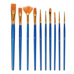 アクリル絵の具 筆 YIHUALE 多用途 面相筆 ナイロン絵筆