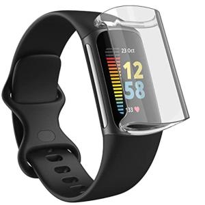 seOSTO コンパチブル Fitbit charge5 保護カバー Fitbit charge5 フィルム 耐衝撃 高透過率 Fitbit