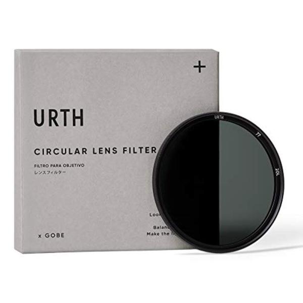 Urth 77mm ND8 (3ストップ) 可変NDレンズフィルター(プラス+)