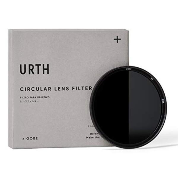 Urth 77mm ND16 (4ストップ) 可変NDレンズフィルター(プラス+)