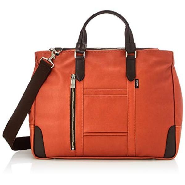 エバウィン 日本製ビジネスバッグ 撥水加工 A4サイズ収納可 21598 オレンジ