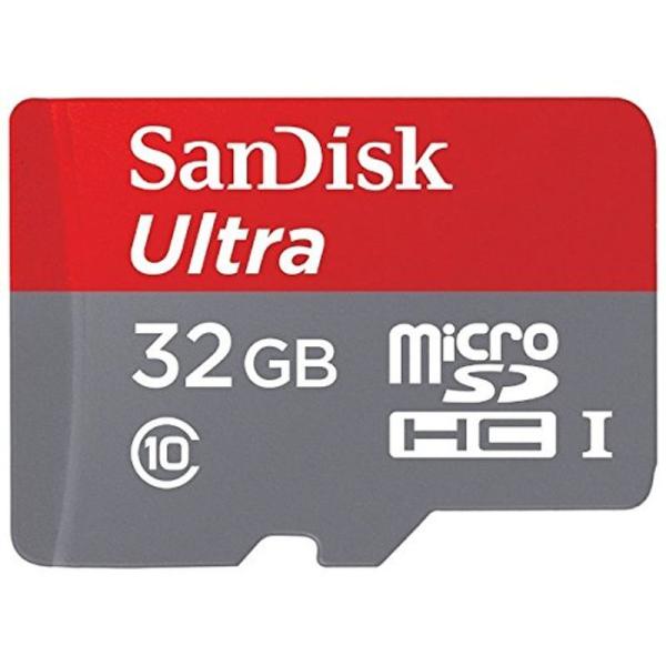 サンディスク microSDHCメモリーカード 32GB Class10 UHS-I SDSDQUL...