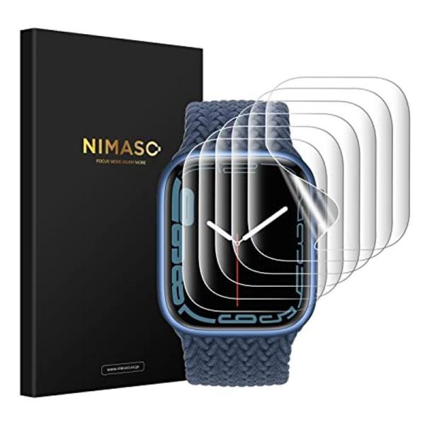 6枚組 NIMASO フィルム 45mm Apple Watch series 7 対応 apple...