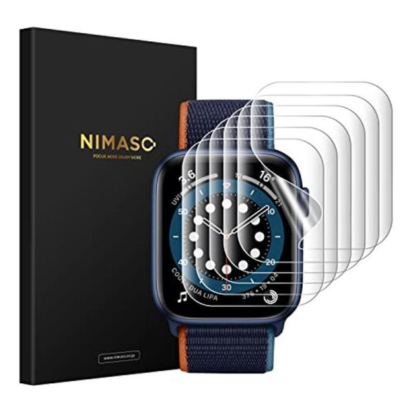 6枚組 NIMASO Apple Watch 44 / 42mm 用 保護 フィルム Apple W...