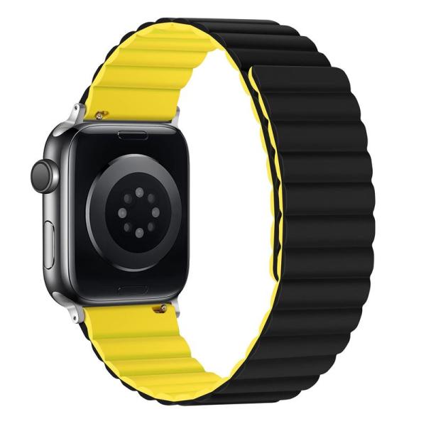 Tasikar シリコン磁気アップルウォッチ バンド コンパチブル Apple Watch バンド ...