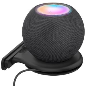 AhaStyle 壁掛け HomePod mini ホルダー 配線収納 HomePod mini アクセサリー スタンド 工事必要 (ブラッ｜kdline