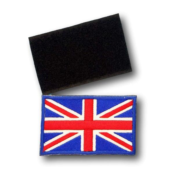 イギリス 国旗 ワッペン 英国 ユニオンジャック 紋章 旗 サバゲー 装備 sd UK フルカラー
