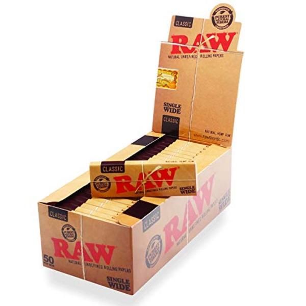 raw classic paper ロー クラシックペーパー 手巻き用シングル70ミリ (１箱)