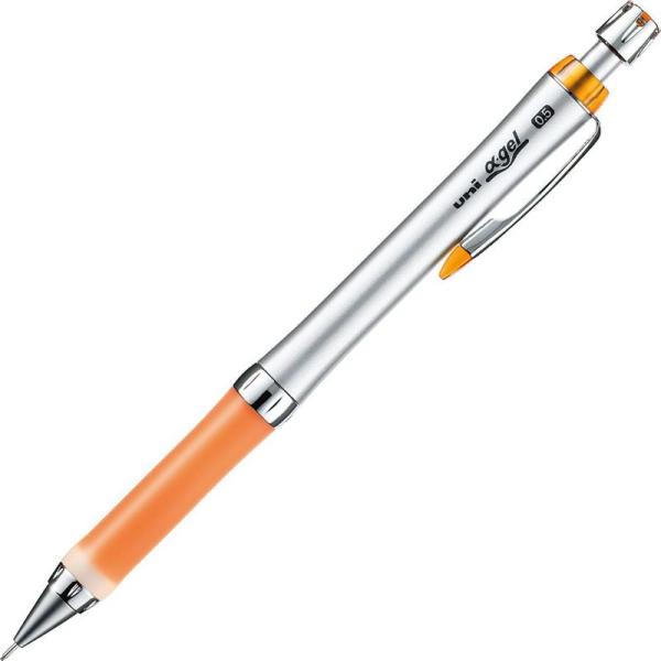 三菱鉛筆 シャープペン ユニアルファゲル スリム 0.5 オレンジ M5807GG1P.4