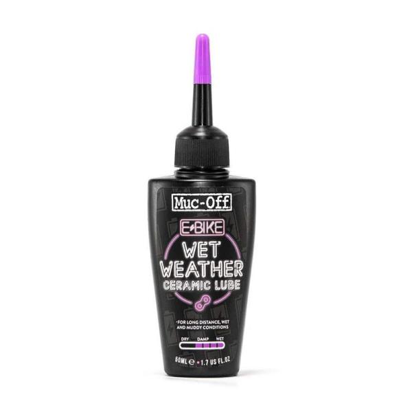 Muc-Off(マックオフ) Eバイク(電動自転車)用 ウェットチェーンルブ 50ML eBike ...